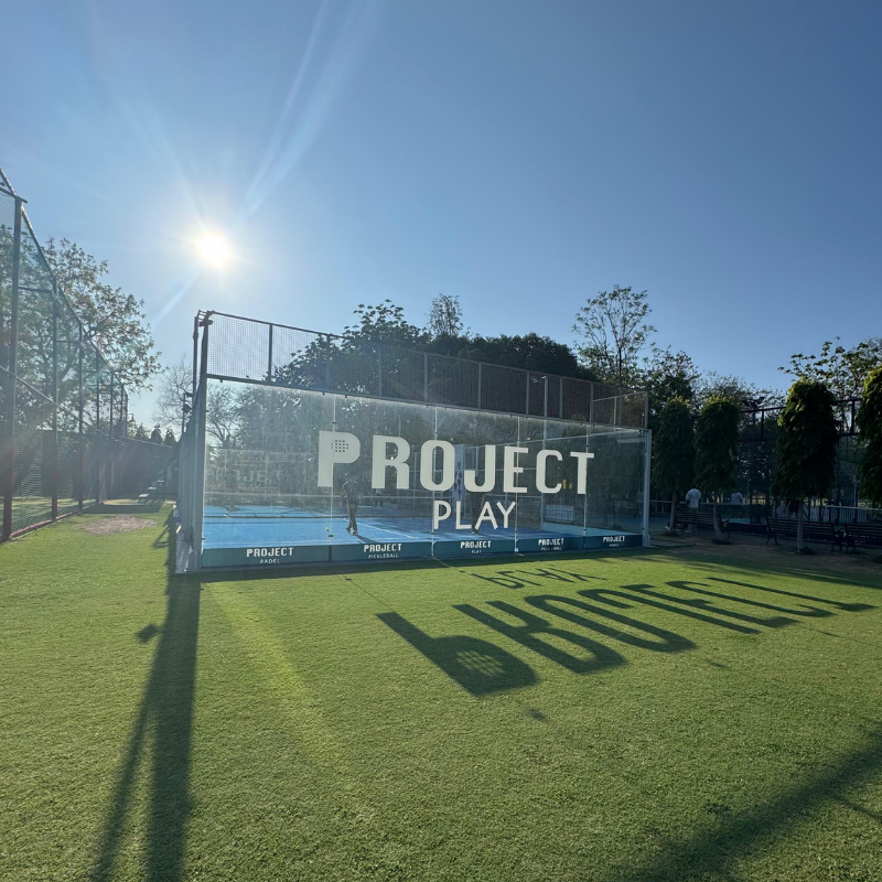 Players enjoying pickleball